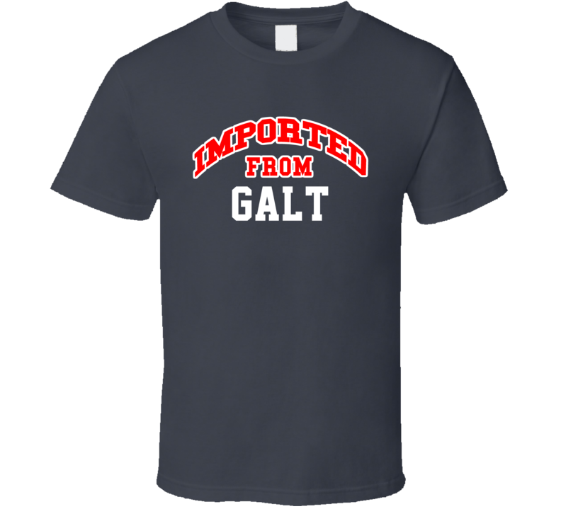 Imported From Galt California Sports Team Trade T Shirt