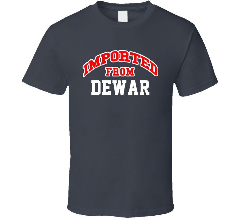 Imported From Dewar Oklahoma Sports Team Trade T Shirt