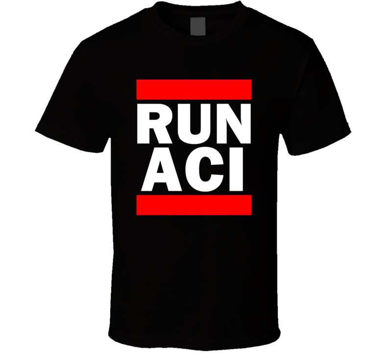 Run ACI Channel Islands United Kingdom The Blaye Funny Graphic Patriotic Parody Black T Shirt