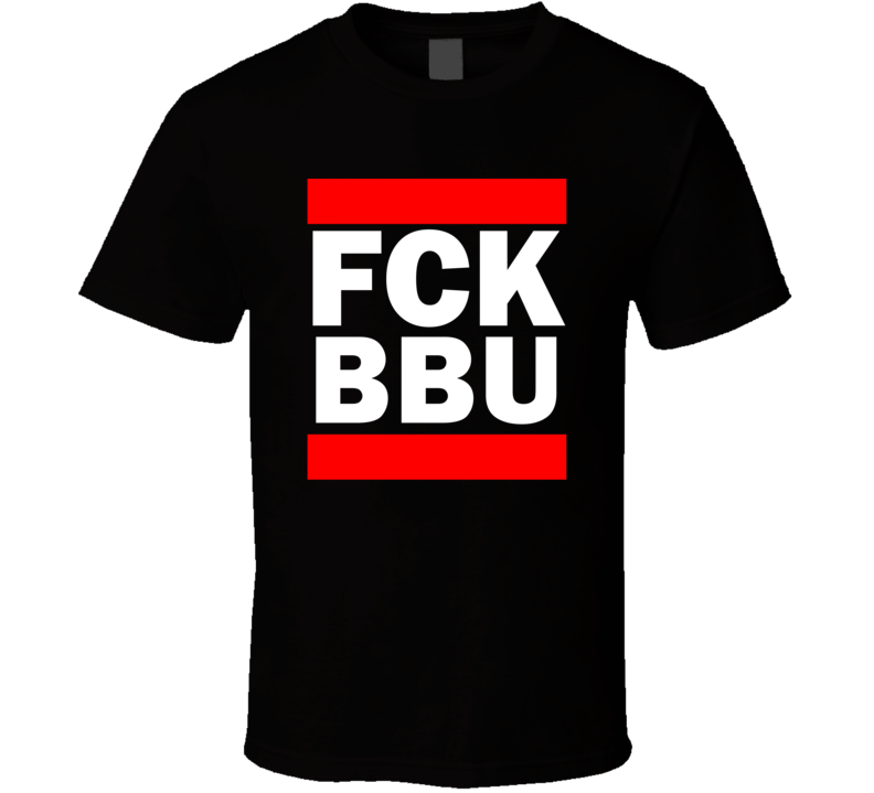 Fck BBU Romania Baneasa     Funny Graphic Patriotic Parody Black T Shi