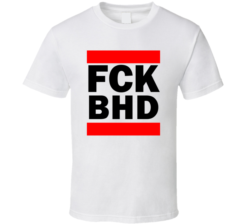 Fck BHD Northern Ireland United Kingdom Belfast Harbor Funny Graphic Patriotic Parody T Shirt