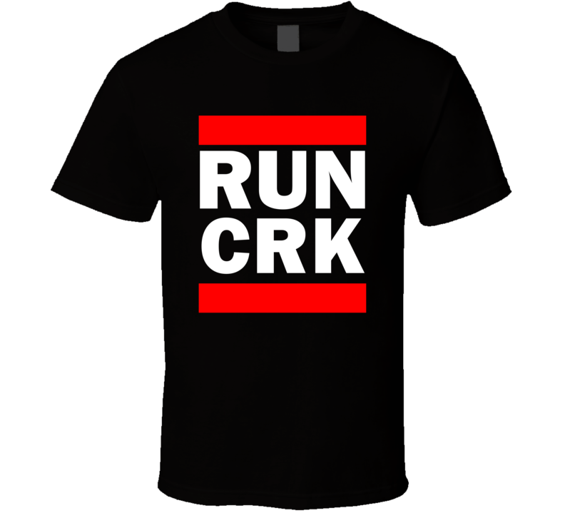 Run CRK Clark Field Philippines    Funny Graphic Patriotic Parody Blac