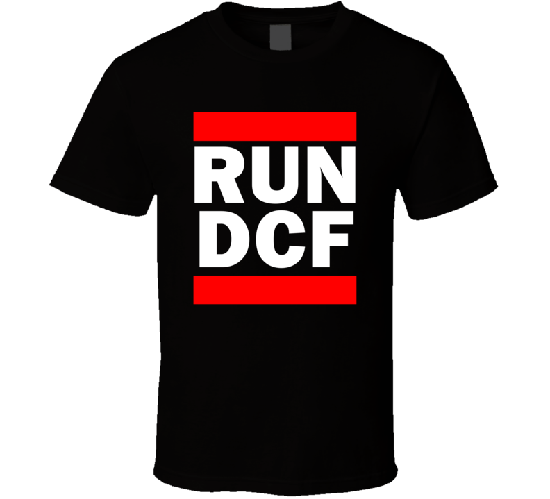 Run DCF Dominica Cane Field Funny Graphic Patriotic Parody Black T Run DCF Dominica Cane Field Funny Graphic Patriotic Parody Black T