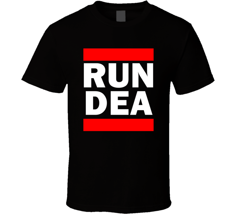 Run DEA Pakistan      Funny Graphic Patriotic Parody Black T Shirt