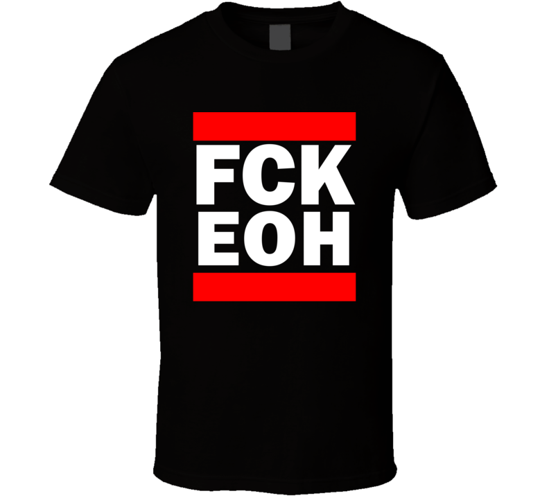 Fck EOH Colombia      Funny Graphic Patriotic Parody Black T Shirt