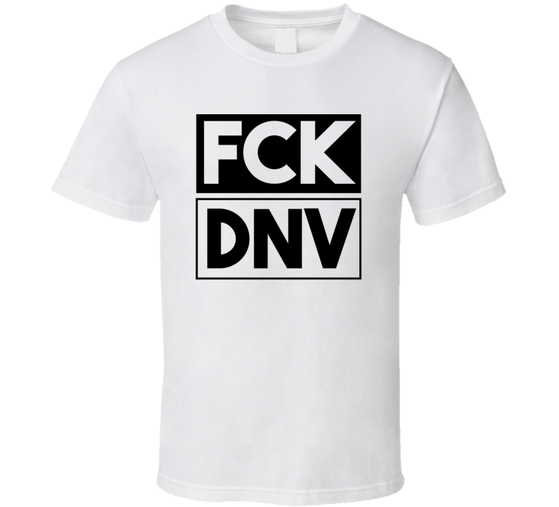 Fck DNV IL USA Vermilion County   Funny Graphic Patriotic T Shirt