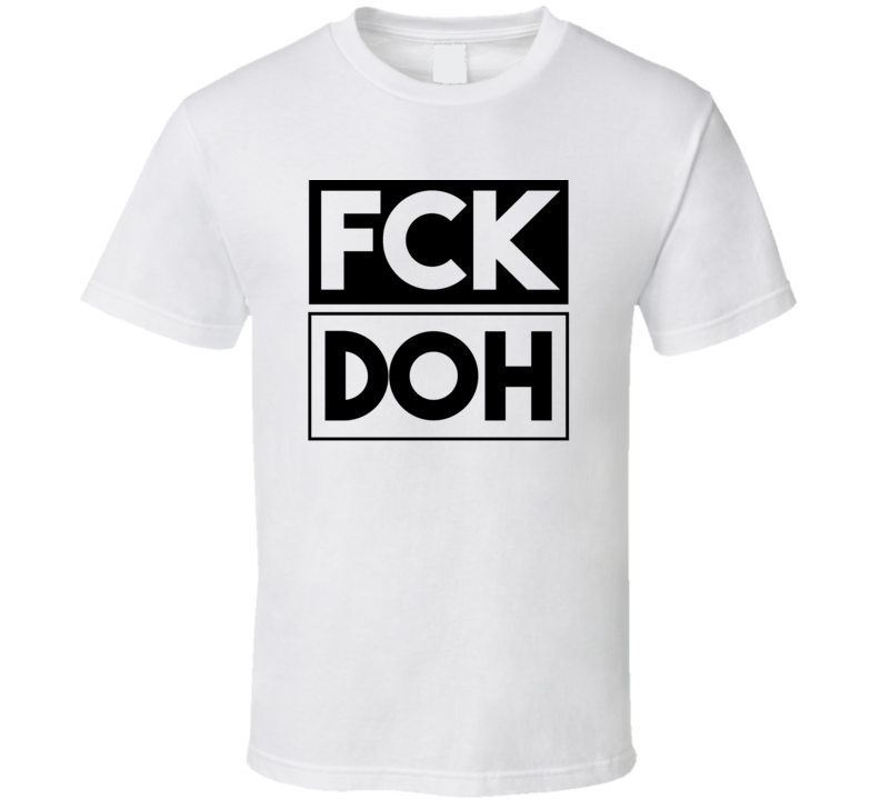Fck DOH Qatar Doha Funny Graphic Patriotic T Shirt Fck DOH Qatar Doha Funny Graphic Patriotic T Shirt