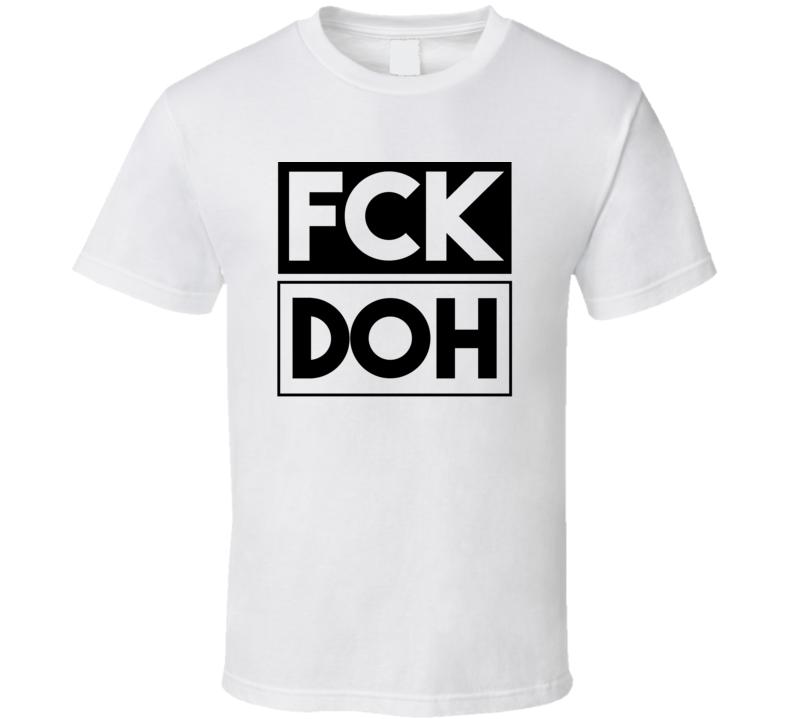 Fck DOH Qatar Doha     Funny Graphic Patriotic T Shirt