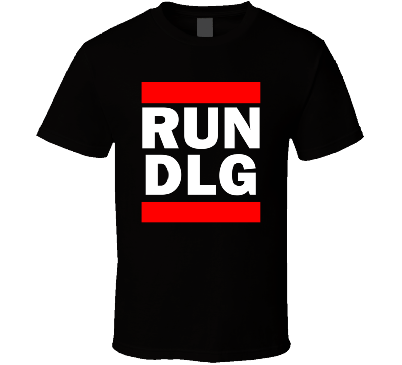 Run DLG Alaska USA     Funny Graphic Patriotic Parody Black T Shirt