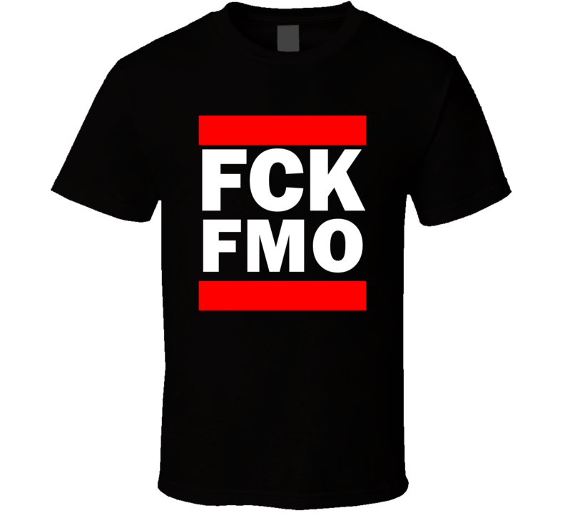 Fck FMO Germany Muenster     Funny Graphic Patriotic Parody Black T Shirt