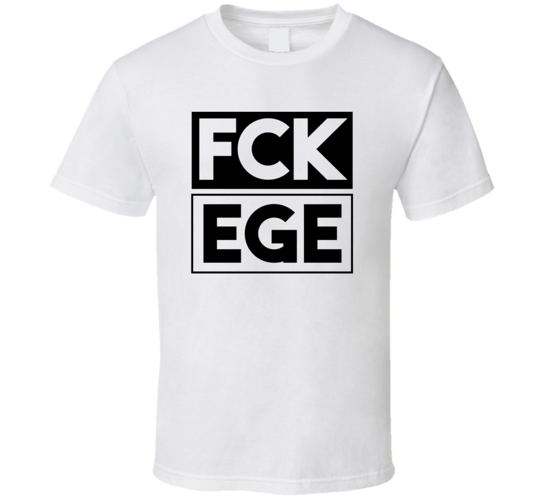 Fck EGE CO USA Eagle County Regional  Funny Graphic Patriotic T Shirt