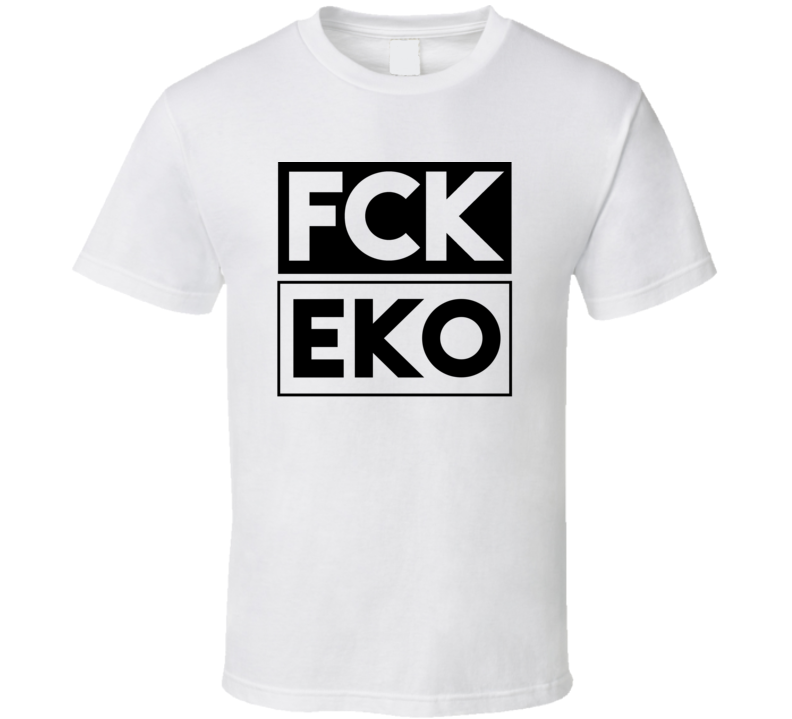 Fck EKO NV USA J C Harris Field Funny Graphic Patriotic T Shirt