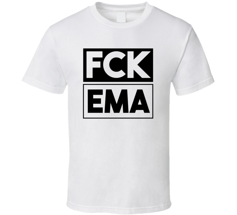 Fck EMA England United Kingdom East Midlands  Funny Graphic Patriotic T Shirt