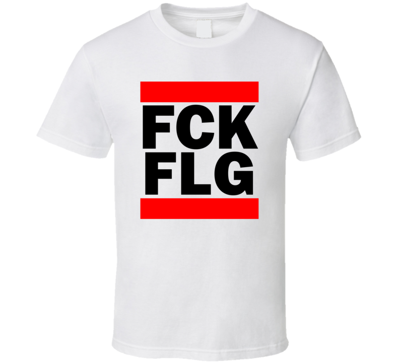 Fck FLG AZ USA Flagstaff    Funny Graphic Patriotic Parody T Shirt