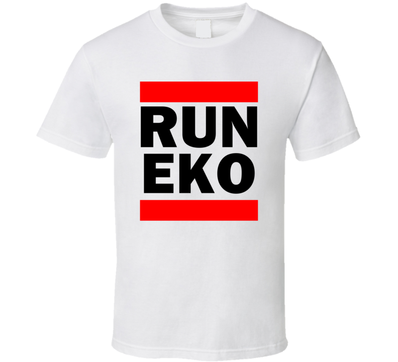 Run EKO NV USA J C Harris Field Funny Graphic Patriotic Parody T Shirt