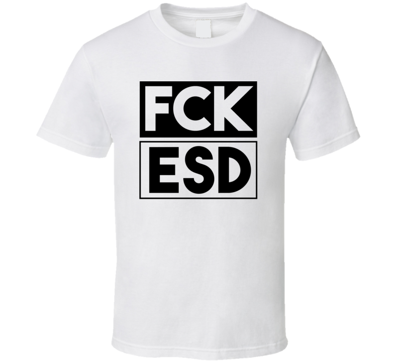 Fck ESD WA USA EastsoundOrcas Island   Funny Graphic Patriotic T Shirt