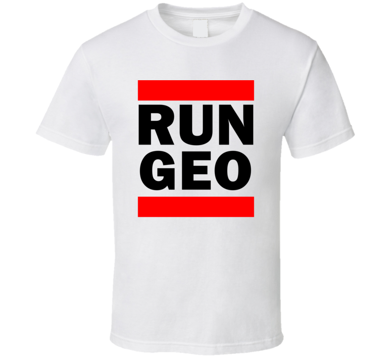 Run GEO Guyana Timehri     Funny Graphic Patriotic Parody T Shirt