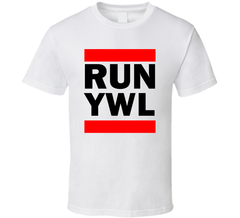 Run YWL British Columbia Canada    Funny Graphic Patriotic Parody T Shirt