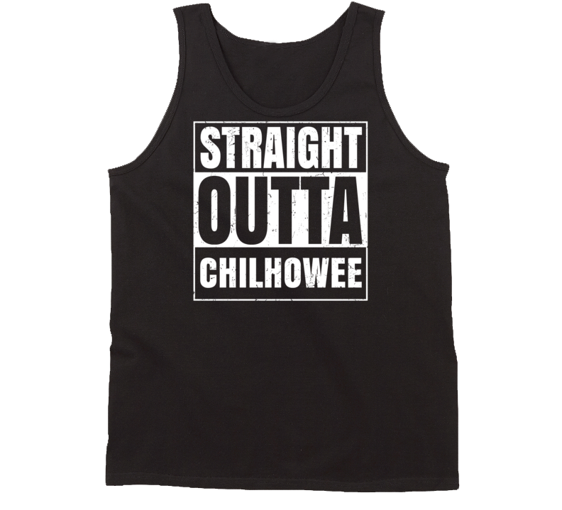 Straight Outta Chilhowee Missouri Parody Grunge City Tanktop