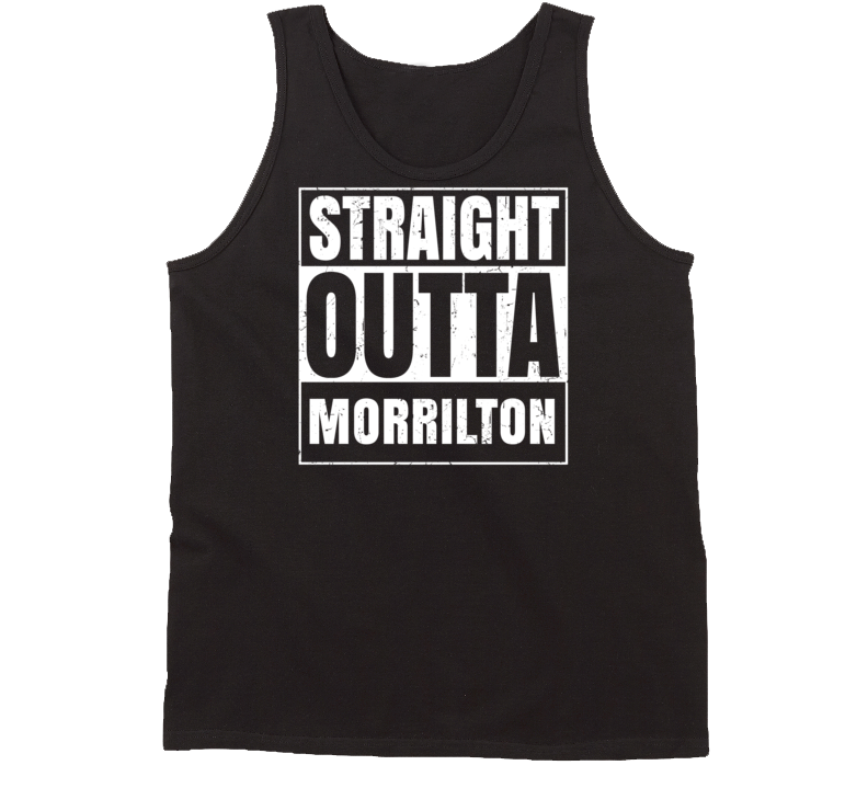 Straight Outta Morrilton Arkansas Parody Grunge City Tanktop