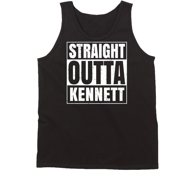 Straight Outta Kennett Missouri Parody Grunge City Tanktop