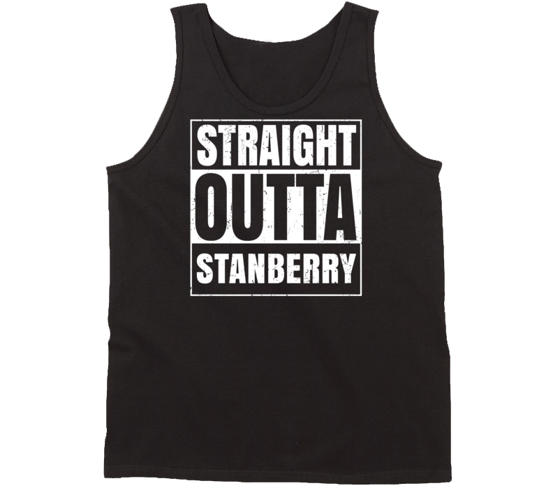 Straight Outta Stanberry Missouri Parody Grunge City Tanktop