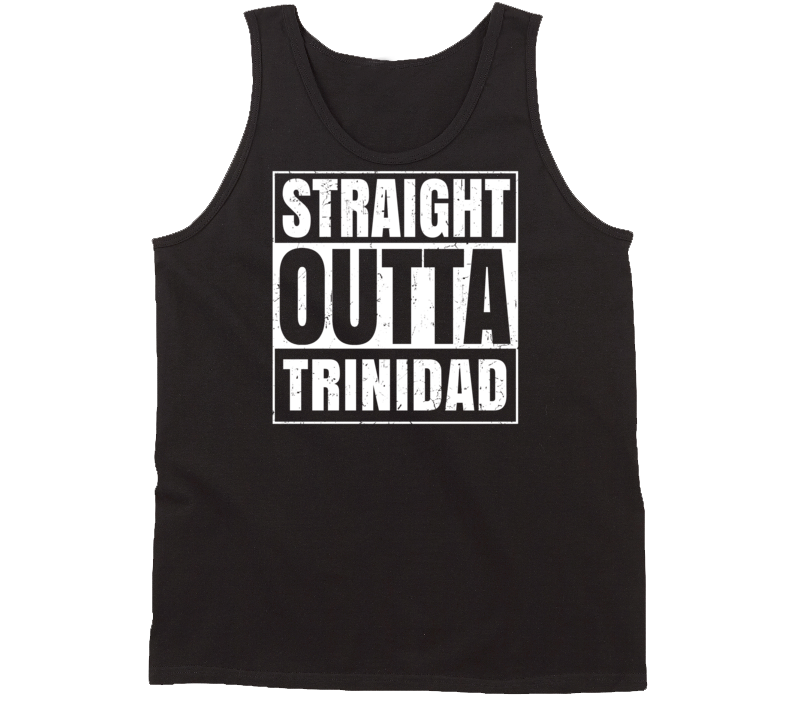 Straight Outta Trinidad Colorado Parody Grunge City Tanktop