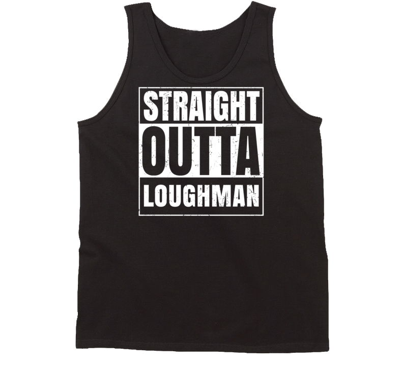 Straight Outta Loughman Florida Parody Grunge City Tanktop