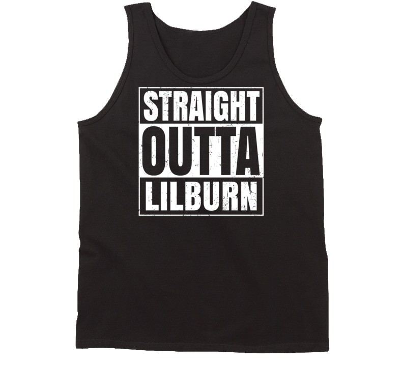 Straight Outta Lilburn Georgia Parody Grunge City Tanktop