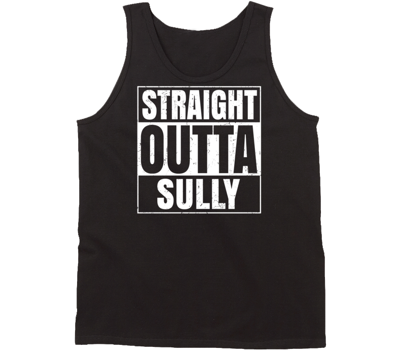 Straight Outta Sully Iowa Parody Grunge City Tanktop