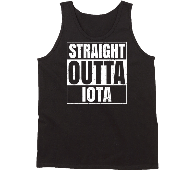 Straight Outta Iota Louisiana Parody Grunge City Tanktop Straight Outta Iota Louisiana Parody Grunge City Tanktop