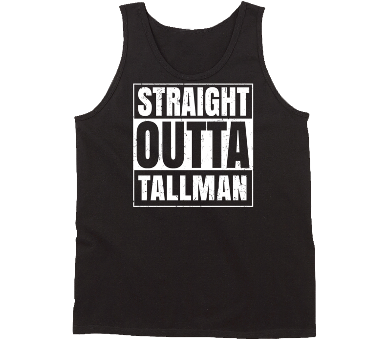 Straight Outta Tallman New York Parody Grunge City Tanktop