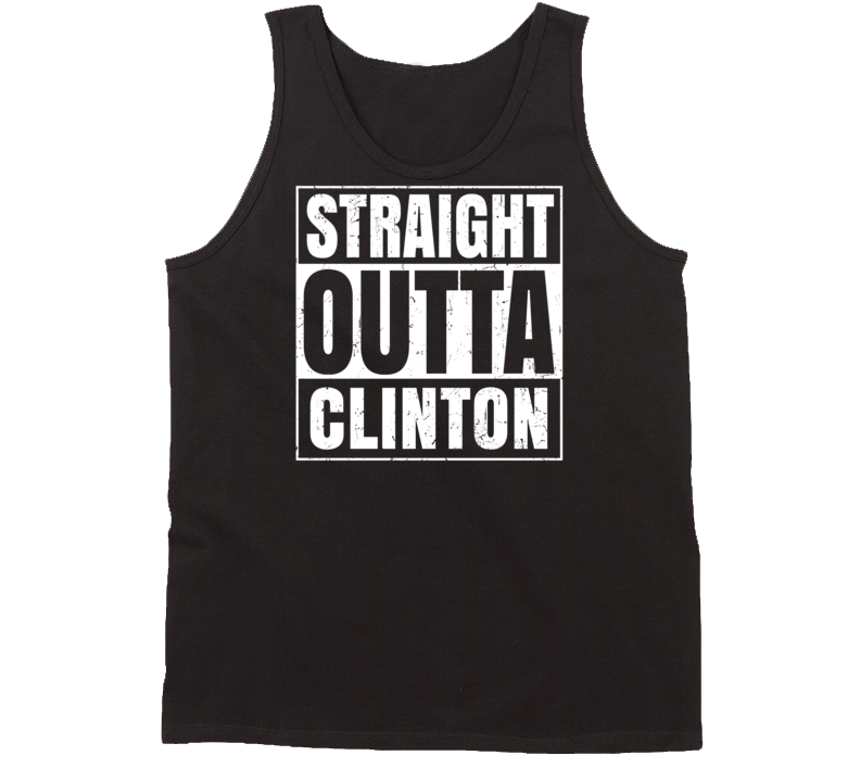 Straight Outta Clinton North Carolina Parody Grunge City Tanktop Straight Outta Clinton North Carolina Parody Grunge City Tanktop