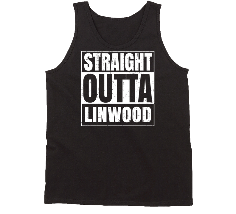Straight Outta Linwood Massachusetts Parody Grunge City Tanktop Straight Outta Linwood Massachusetts Parody Grunge City Tanktop