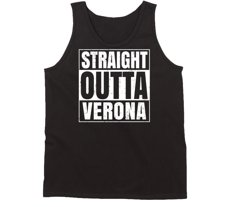 Straight Outta Verona North Dakota Parody Grunge City Tanktop Straight Outta Verona North Dakota Parody Grunge City Tanktop