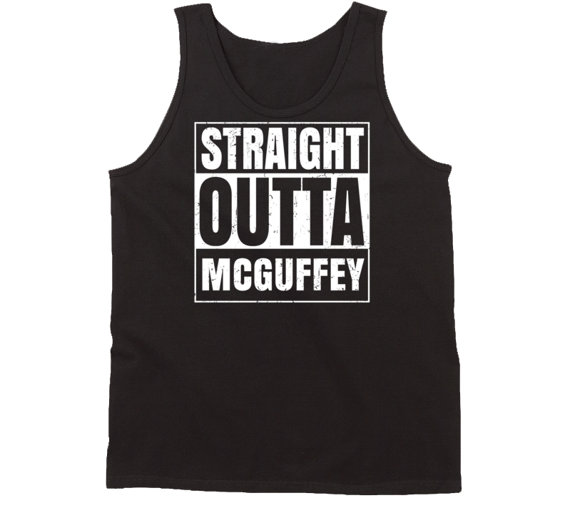 Straight Outta McGuffey Ohio Parody Grunge City Tanktop Straight Outta McGuffey Ohio Parody Grunge City Tanktop