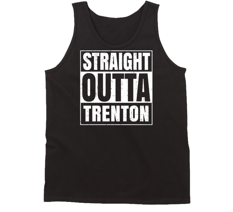 Straight Outta Trenton Ohio Parody Grunge City Tanktop Straight Outta Trenton Ohio Parody Grunge City Tanktop