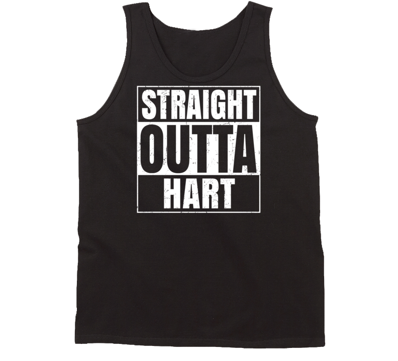 Straight Outta Hart Michigan Parody Grunge City Tanktop