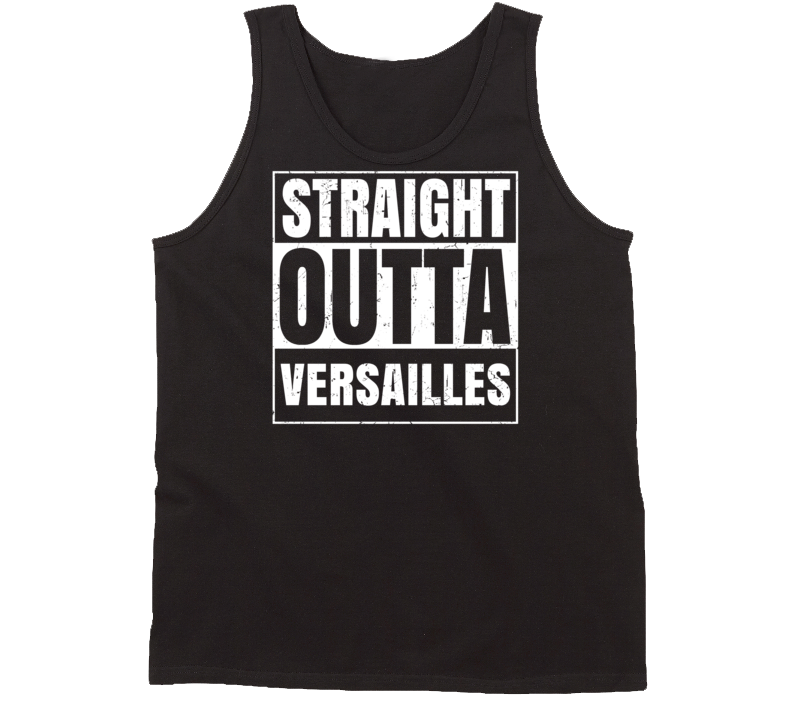 Straight Outta Versailles Ohio Parody Grunge City Tanktop