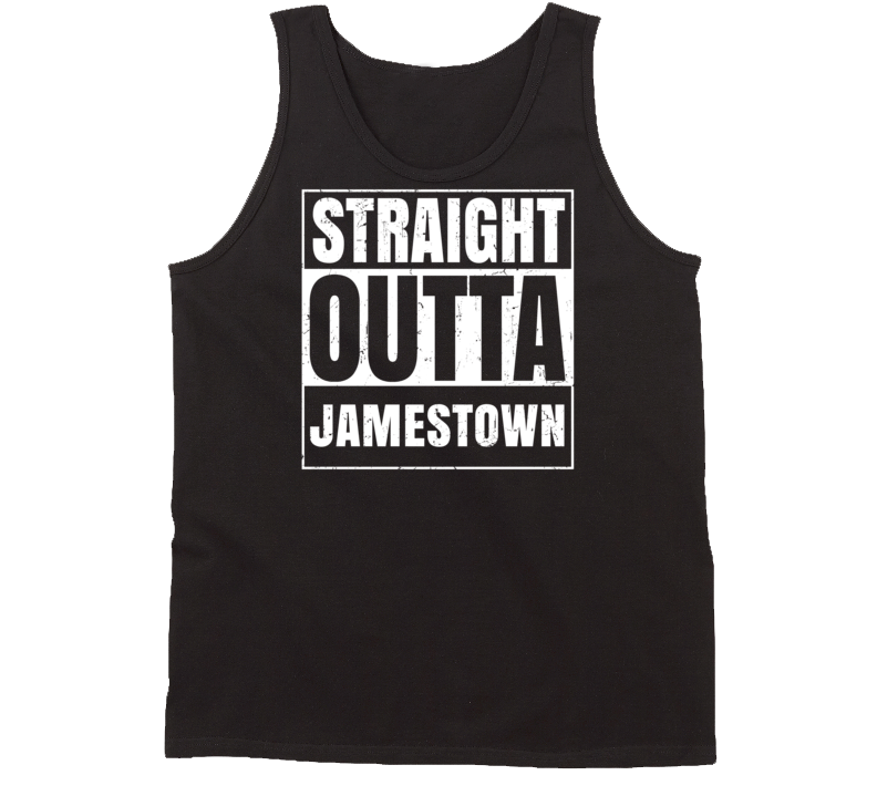 Straight Outta Jamestown Michigan Parody Grunge City Tanktop Straight Outta Jamestown Michigan Parody Grunge City Tanktop