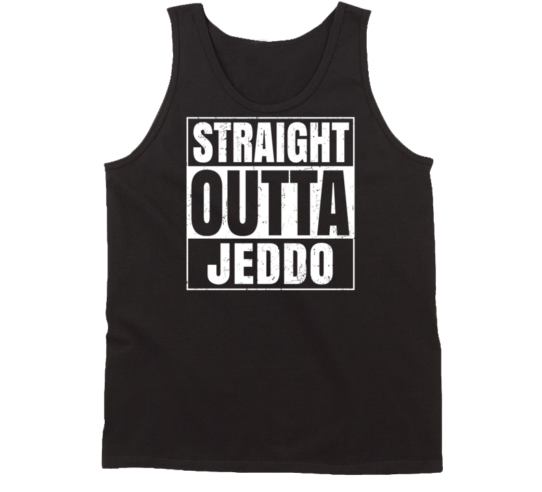 Straight Outta Jeddo Michigan Parody Grunge City Tanktop Straight Outta Jeddo Michigan Parody Grunge City Tanktop