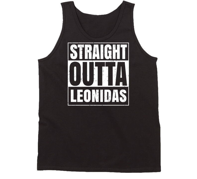 Straight Outta Leonidas Michigan Parody Grunge City Tanktop Straight Outta Leonidas Michigan Parody Grunge City Tanktop