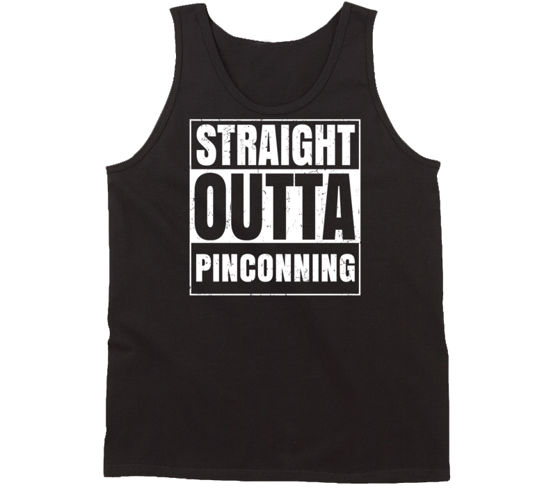 Straight Outta Pinconning Michigan Parody Grunge City Tanktop Straight Outta Pinconning Michigan Parody Grunge City Tanktop