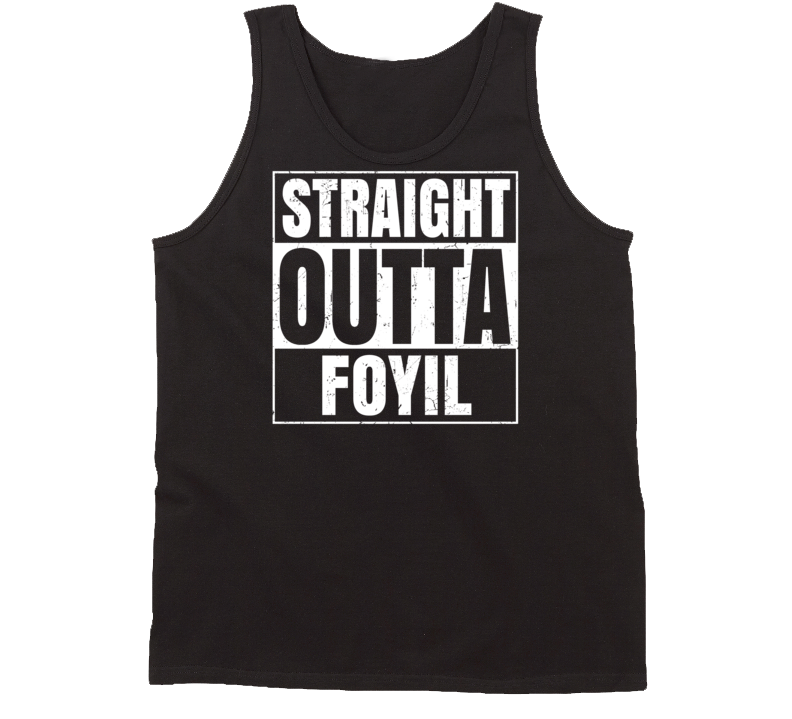 Straight Outta Foyil Oklahoma Parody Grunge City Tanktop Straight Outta Foyil Oklahoma Parody Grunge City Tanktop