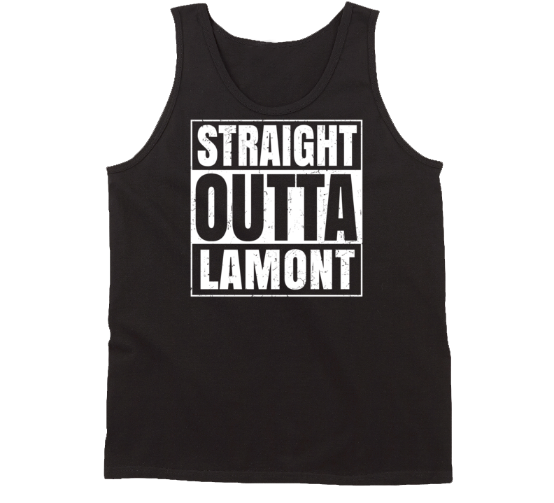 Straight Outta Lamont Oklahoma Parody Grunge City Tanktop