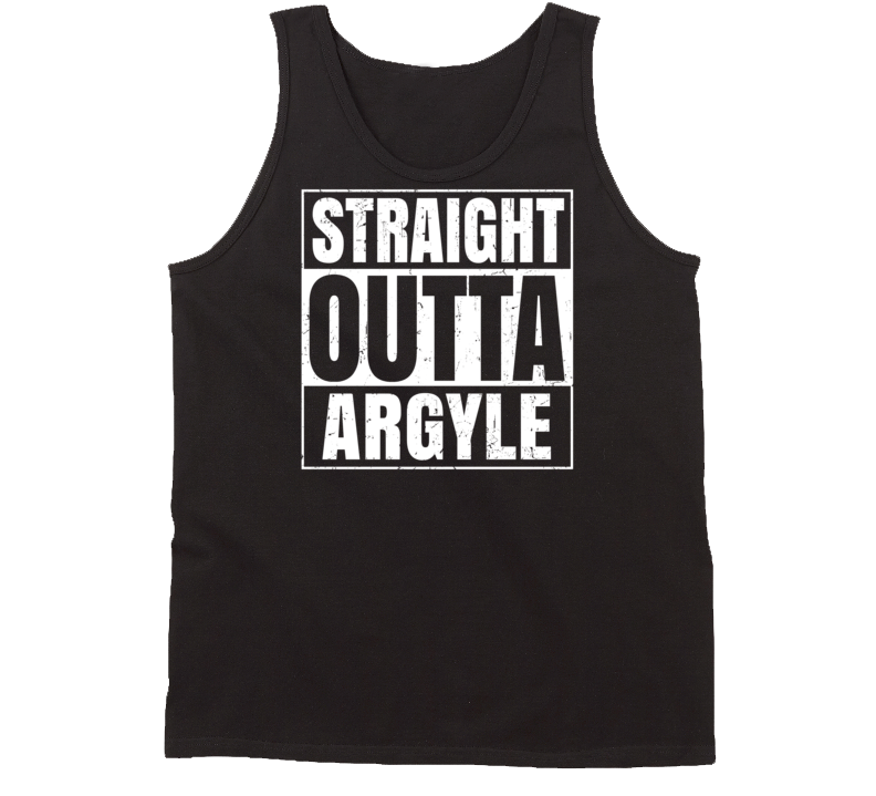 Straight Outta Argyle Minnesota Parody Grunge City Tanktop Straight Outta Argyle Minnesota Parody Grunge City Tanktop