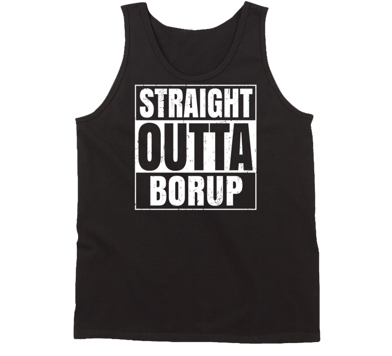 Straight Outta Borup Minnesota Parody Grunge City Tanktop Straight Outta Borup Minnesota Parody Grunge City Tanktop
