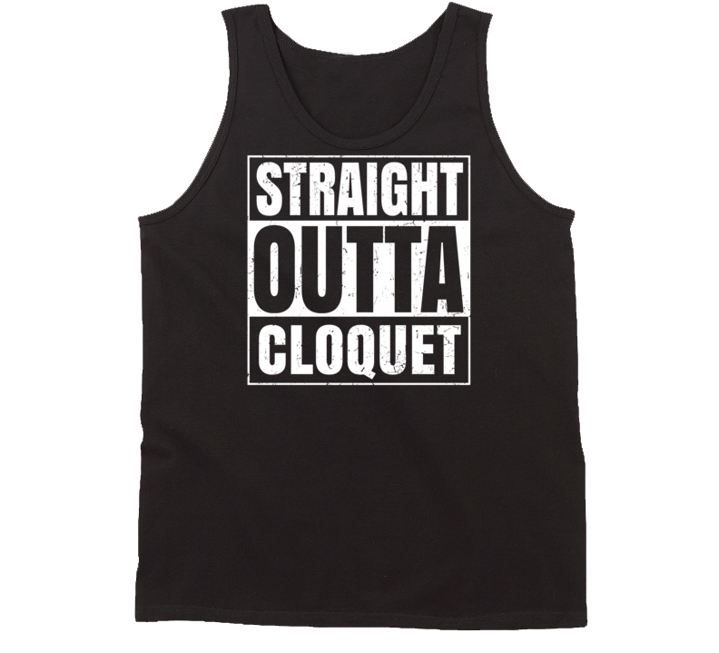 Straight Outta Cloquet Minnesota Parody Grunge City Tanktop Straight Outta Cloquet Minnesota Parody Grunge City Tanktop