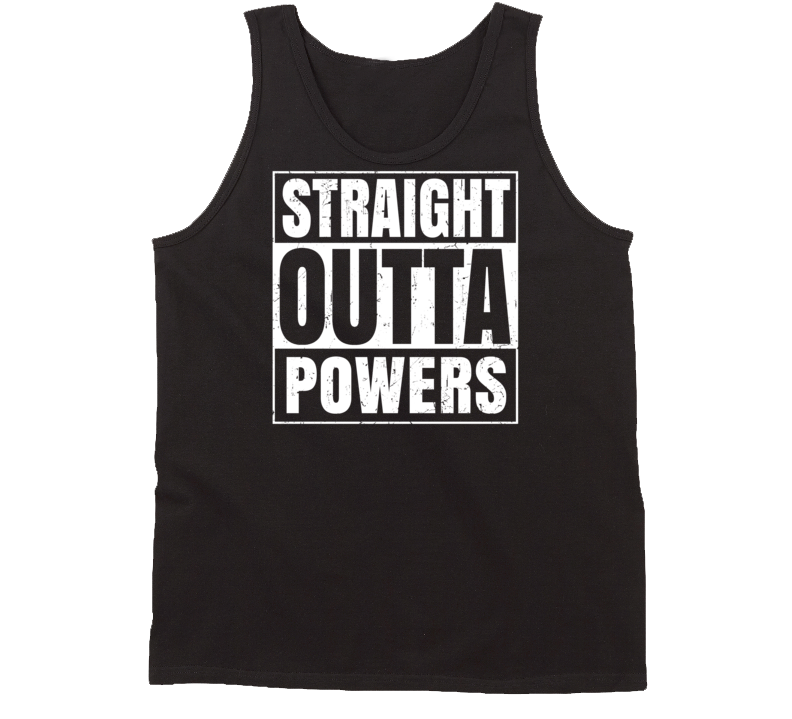 Straight Outta Powers Oregon Parody Grunge City Tanktop