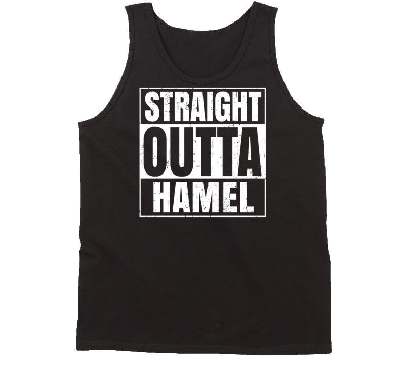 Straight Outta Hamel Minnesota Parody Grunge City Tanktop Straight Outta Hamel Minnesota Parody Grunge City Tanktop
